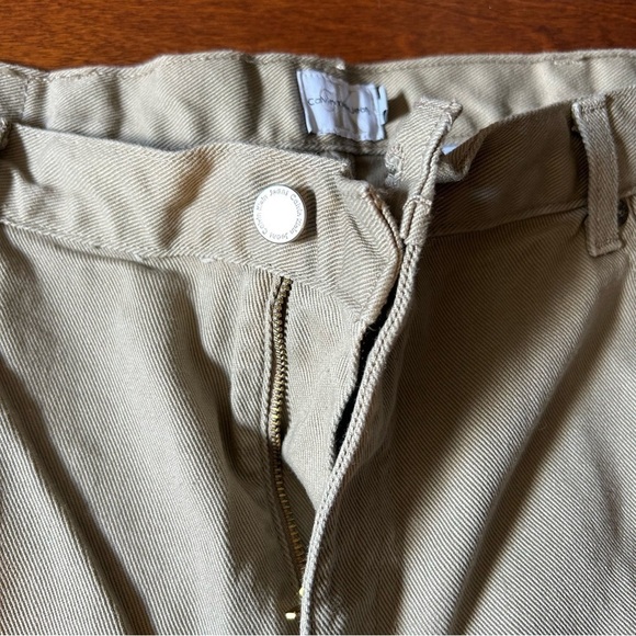 Calvin Klein Men’s Easy Fit Jeans in Khaki, 5 Pocket, Size W42 L32, NWOT - Picture 6 of 11